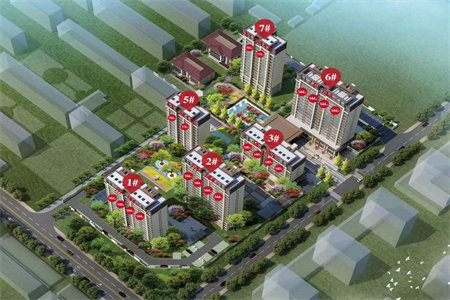 学府园中园3室2厅1卫110㎡